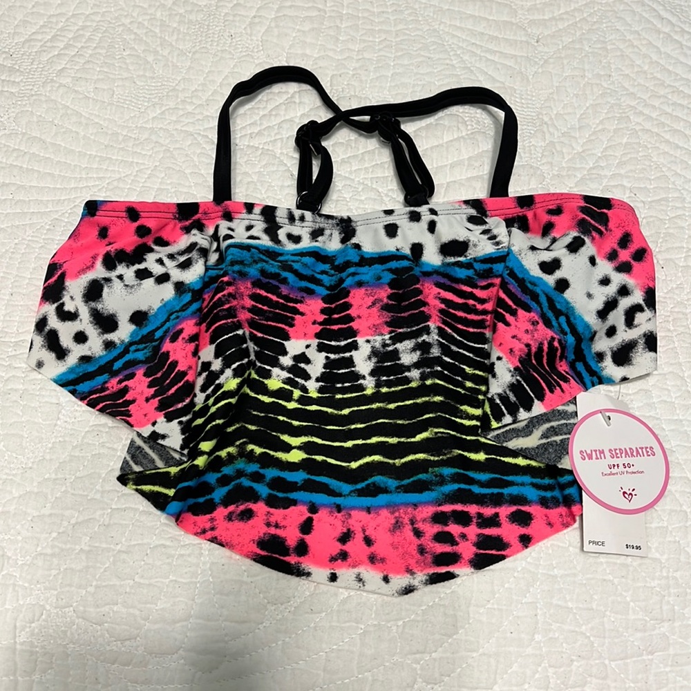 Justice Swim Top